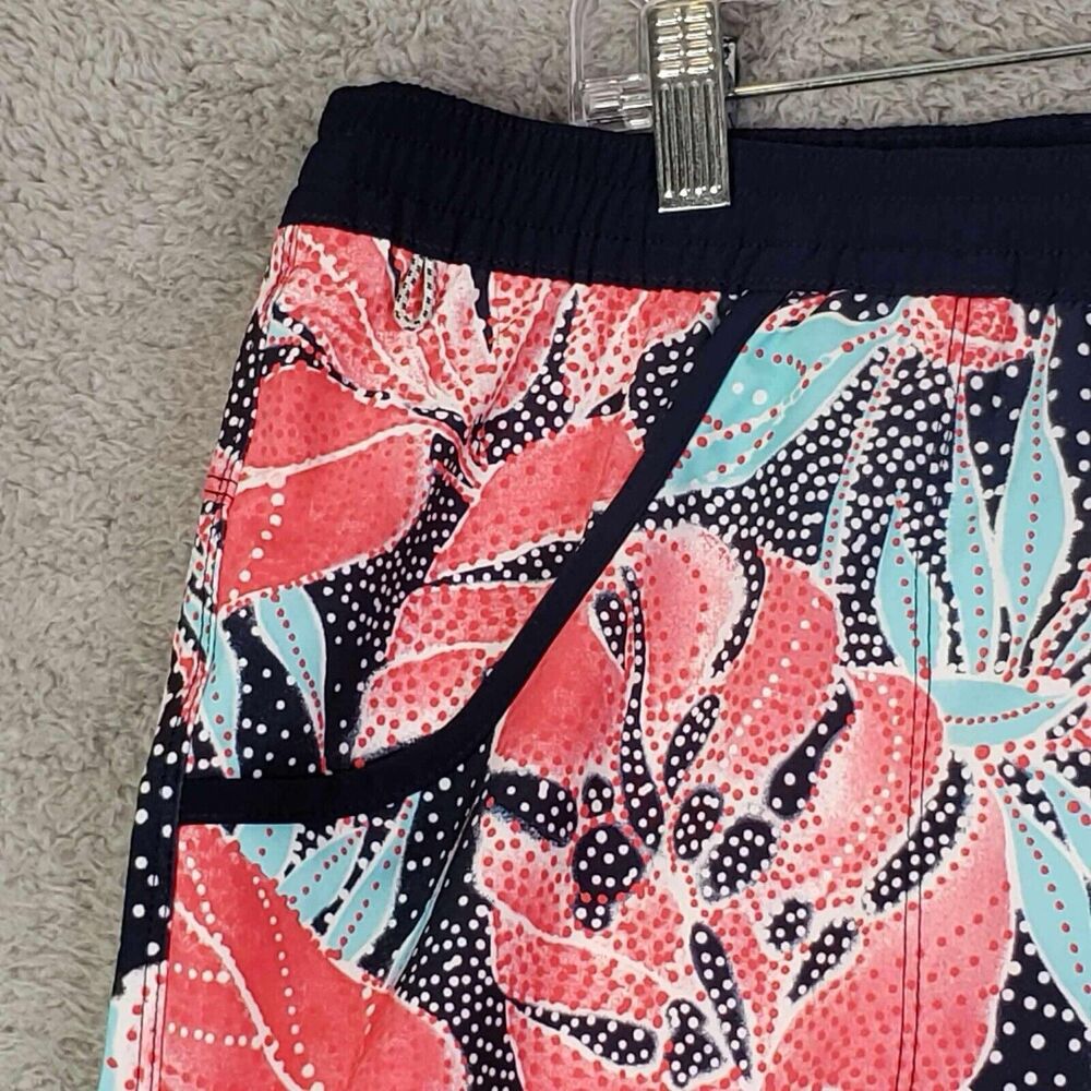 Columbia Women's Swim Shorts - Coral and Teal Floral - Picture 4 of 12